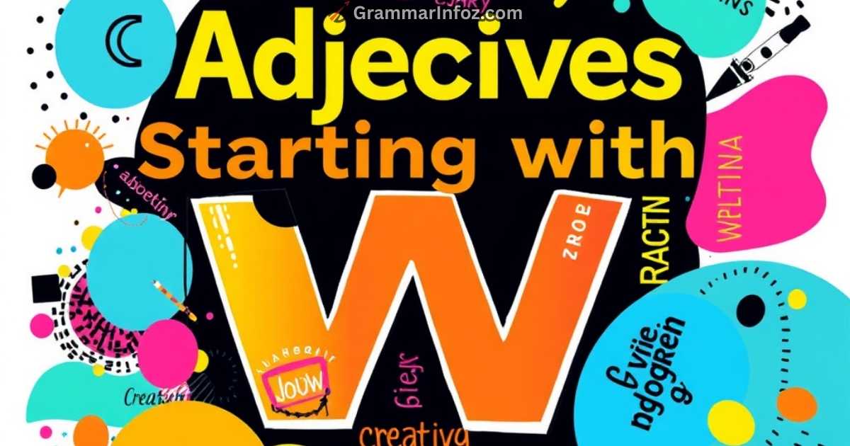 adjectives-starting-with-w-for-writing-style Adjectives Starting with W for Writing Style