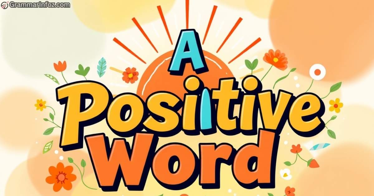 Positive Words That Start with A