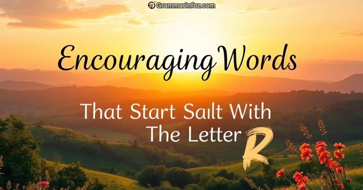 encouraging-words-that-start-with-the-letter-r Encouraging Words That Start With The Letter R