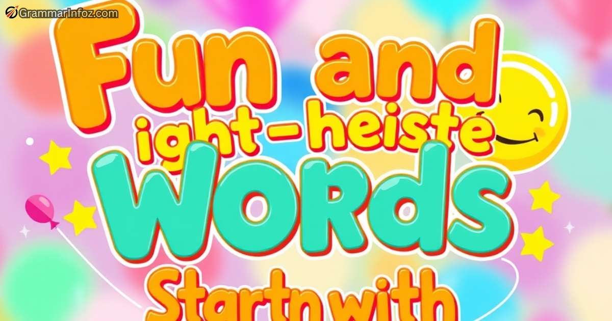fun-and-light-hearted-words-that-start-with-f Fun and Light-hearted Words That Start with F
