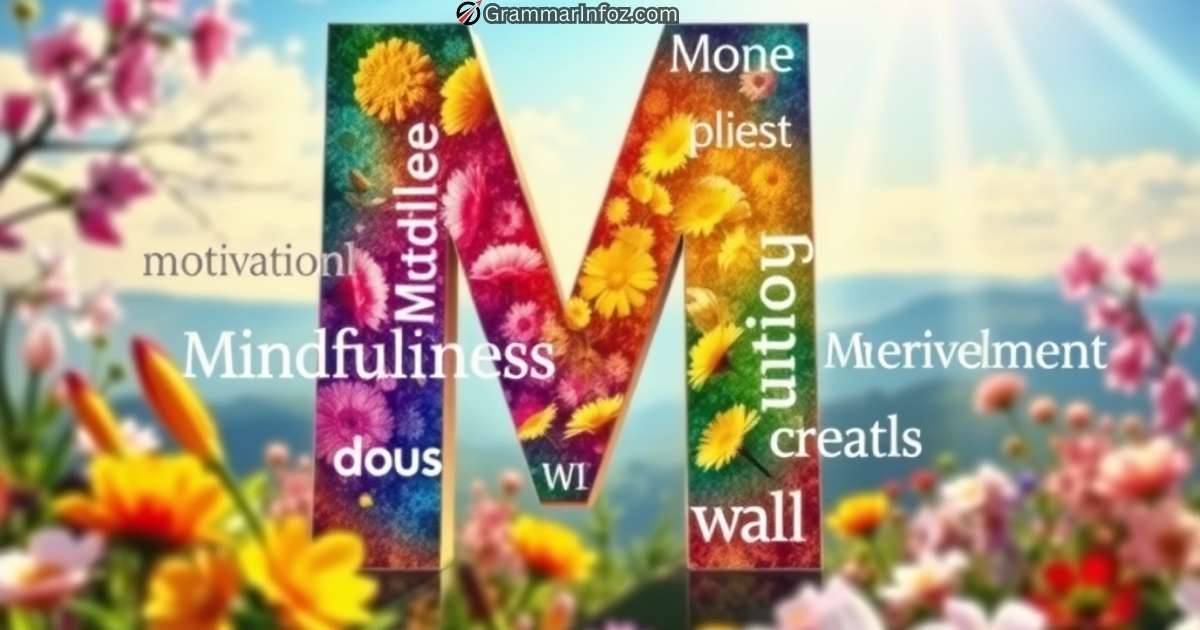 inspirational-words-beginning-with-m Inspirational Words Beginning With M