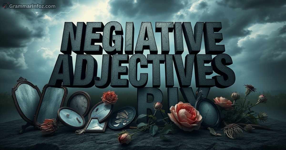 negative-adjectives-that-start-with-r Negative Adjectives That Start With R