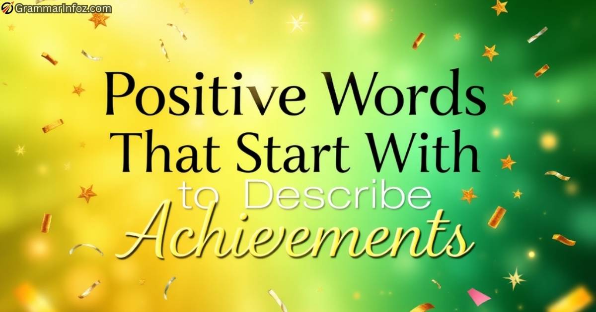 positive-words-that-start-with-g-to-describe-achievements Positive Words That Start With "G" to Describe Achievements