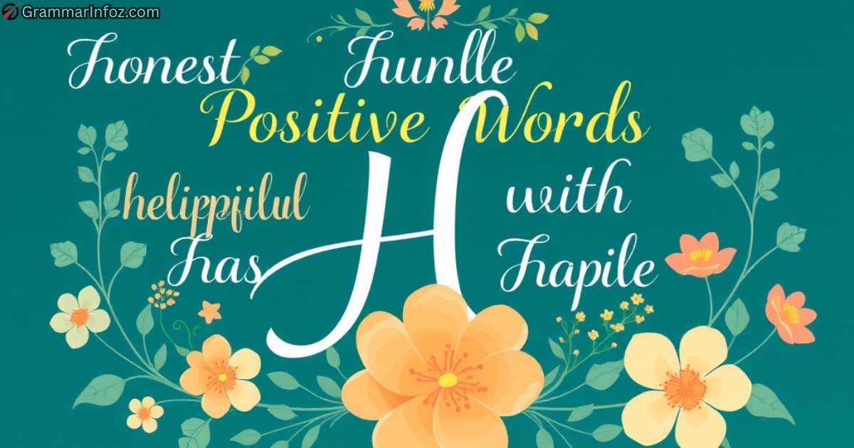positive-words-that-start-with-h-to-describe-a-person Positive Words That Start with “H” to Describe a Person