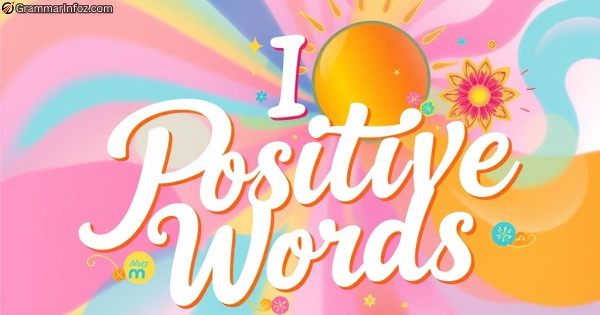 Positive Words That Start with I