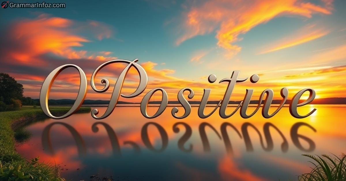 Positive Words That Start with O
