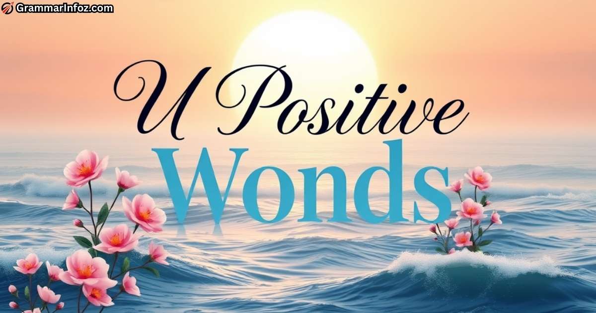 Positive Words That Start with U