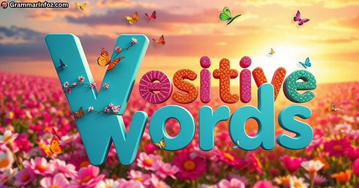 Positive Words That Start with V
